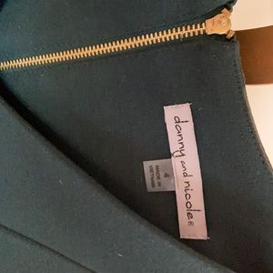 Forest green Danny & Nicole dress size 4p